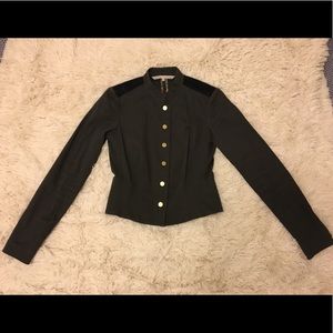 Fitted military style jacket